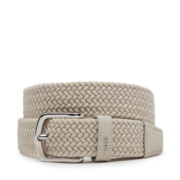 Pasek Męski BOSS. Brązowe paski męskie Boss. Za 379.99 zł.