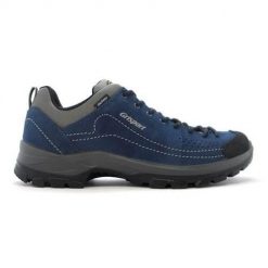 Buty trekkingowe męskie Grisport 14527S2G. Szare buty zimowe męskie Grisport, z gumy, bez zapięcia. Za 269.99 zł.