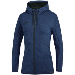 Kurtka Jako femme à capuche Premium Basics. Zielone kurtki sportowe damskie Jako, s, bez wzorów, z elastanu, bez ramiączek, z kapturem, na fitness i siłownię. Za 315.50 zł.