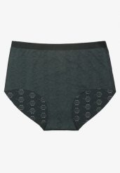 Ciemnozielona Bielizna Modelująca Majtki High Waist Lilialira. Zielona majtki damskie Renee, z jeansu. Za 9.99 zł.