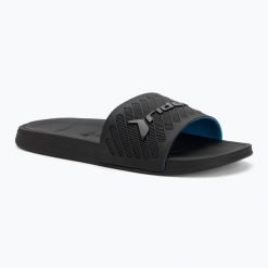 Klapki męskie RIDER Free II Slide. Czarne klapki męskie Rider, bez wzorów, z materiału, bez zapięcia. Za 114.50 zł.