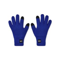 Rękawiczki męskie Under Armour HALFTIME WOOL GLOVE. Niebieskie rękawiczki męskie Under Armour, bez wzorów. Za 109.99 zł.