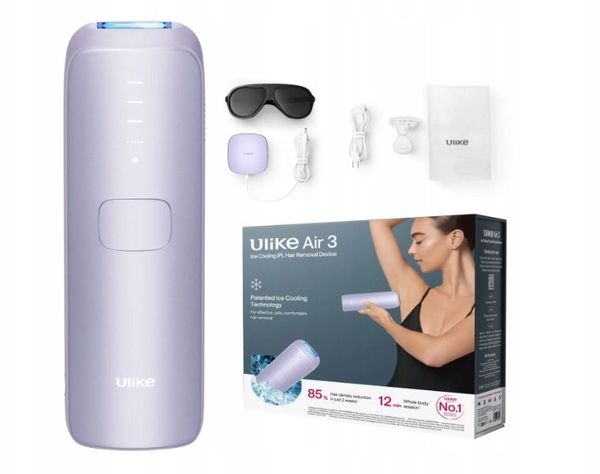 Depilator Ulike Air3 Plus purple IPL-depilator. Depilatory Ulike. Za 1,291.17 zł.