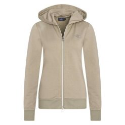 Damska bluza dresowa HV Polo Classic. Zielone bluzy damskie HV POLO, bez wzorów, z dresówki, eleganckie, bez ramiączek, bez kaptura. Za 404.00 zł.