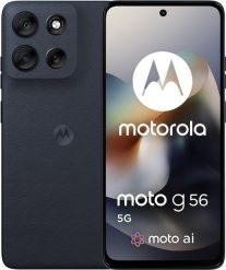 Smartfon Motorola Moto G56 5G 8/256GB Czarny (PB7Y0030PL). Czarne smartfony Motorola. Za 976.99 zł.