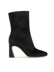 Alberta Ferretti Botki 22252A6102 8201 Czarny. Czarne botki damskie Alberta Ferretti, bez wzorów, z materiału, bez obcasa, na słupku, bez zapięcia. Za 2,439.00 zł.