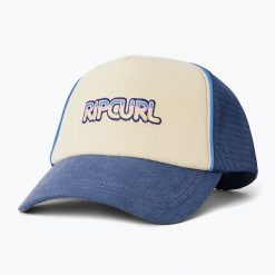 Czapka z daszkiem damska Rip Curl Mixed Revival Trucker. Niebieskie czapki damskie Rip Curl, bez wzorów. Za 98.99 zł.