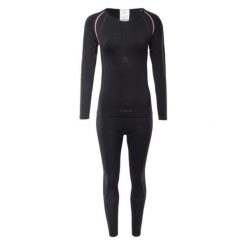 Bielizna termoaktywna Brugi 2RCG Nero - damska, komplet, Rozmiar L/XL. Bielizna sportowa damska Brugi, l, bez wzorów, z dzianiny. Za 119.00 zł.