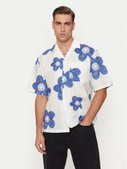 Hugo Koszula 50534201 Biały Regular Fit. Białe koszule męskie Hugo, m, bez wzorów, z bawełny, bez kołnierzyka, bez ramiączek. Za 219.99 zł.