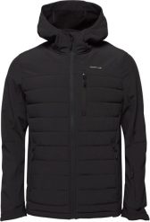 Męska kurtka narciarska Loap Luhel czarna 2XL. Czarne kurtki sportowe męskie ÀLG, na zimę, m, bez wzorów, z materiału, bez kaptura, narciarskie. Za 295.99 zł.