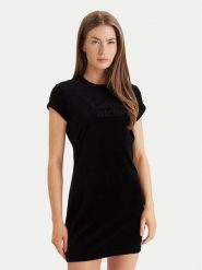 Calvin Klein Sukienka codzienna Calvin Klein-Lv047E223G Ub1 LV047E223G Czarny Slim Fit. Czarne sukienki damskie Calvin Klein, na co dzień, xs, bez wzorów, z bawełny, bez kołnierzyka, bez ramiączek, proste. Za 329.99 zł.