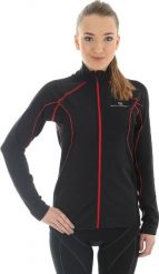 Brubeck Bluza damska LS11050 czarna r. S. Czarne bluzy damskie Brubeck, s, bez wzorów, bez ramiączek, bez kaptura. Za 279.00 zł.