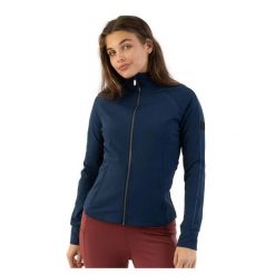 Damska kurtka jeździecka zapinana na zamek BR Equitation Katrin. Niebieskie kurtki sportowe damskie BR, s, bez wzorów, bez ramiączek, bez kaptura, do jazdy konnej. Za 425.50 zł.