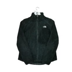 Second life - Kurtka polarowa TNF Black Osito dla kobiet - Jak nowy. Czarne kurtki sportowe damskie The North Face, m, bez wzorów, z materiału, bez ramiączek, bez kaptura, trekkingowe. Za 190.31 zł.