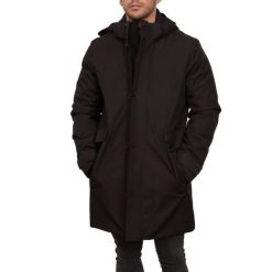 Kurtka GEOX M CLINTFORD LONG JKT Czarny. Czarne kurtki męskie Geox, m, bez wzorów, z tkaniny, casualowe, bez kaptura. Za 786.99 zł.