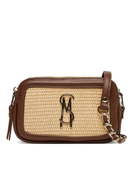 Steve Madden Torebka Bmarvis SM13001088 Beżowy. Brązowe listonoszki damskie Steve Madden, bez wzorów, ze skóry, bez dodatków. Za 279.99 zł.