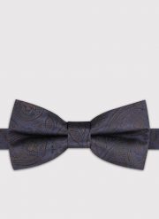 PAKO LORENTE – Żakardowa mucha męska. Brązowe krawaty i muchy Pako Lorente, bez wzorów, z poliesteru, eleganckie. Za 99.99 zł.