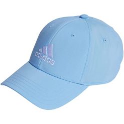 Czapka z daszkiem adidas Embroidered Logo Lightweight Baseball. Czerwone czapki damskie Adidas, bez wzorów, sportowe. Za 69.90 zł.