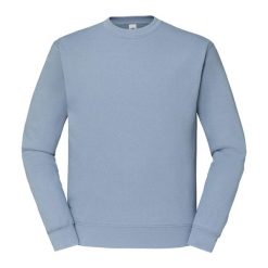 Męska Klasyczna Bluza Wkładana Przez Głowę. Niebieskie bluzy męskie fruit of the loom, m, bez wzorów, klasyczne, bez ramiączek, bez kaptura. Za 62.99 zł.