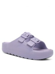 Gap Klapki GAO001F2SWLAVEGP Fioletowy. Fioletowe klapki damskie GAP, bez wzorów, z tworzywa sztucznego, bez obcasa, bez zapięcia. Za 129.99 zł.