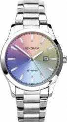 Zegarek Sekonda Zegarek damski Sekonda 40534 srebrny. Szare zegarki damskie Sekonda, srebrne. Za 292.00 zł.