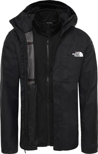 Kurtka męska The North Face Quest Triclimate czarna r. 2XL. Czarne kurtki męskie The North Face, m, bez wzorów, bez kaptura. Za 796.95 zł.