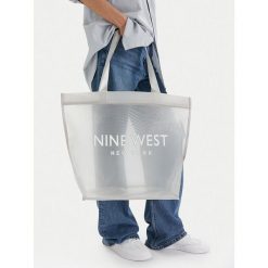 Torebka Nine West. Szare shopperki damskie Nine West, bez wzorów, bez dodatków. Za 79.99 zł.