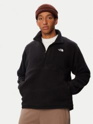 The North Face Polar Yumiori Off-Peak NF0A8FKP Czarny Regular Fit. Czarne bluzy sportowe męskie The North Face, l, bez wzorów, z polaru, bez kaptura. Za 549.99 zł.