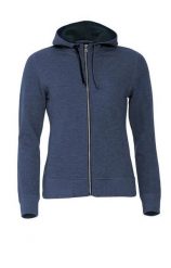 Clique Classic Hoody Full Zip Women — damska bluza z kapturem na suwak,. Niebieskie bluzy damskie CLIQUE, l, bez wzorów, z materiału, bez ramiączek, z kapturem. Za 337.15 zł.
