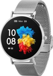 Smartwatch Garett Verona Srebrny (5904238484500). Szare zegarki smartwatch GARETT, bez wzorów. Za 379.98 zł.