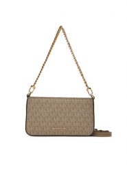 MICHAEL Michael Kors Torebka Bryant Small 32T5GYTU1V Beżowy. Brązowe listonoszki damskie MICHAEL Michael Kors, bez wzorów, ze skóry, bez dodatków. Za 589.99 zł.