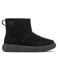 Śniegowce Sorel. Czarne śniegowce damskie Sorel, bez zapięcia. Za 339.99 zł.