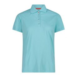 Damska koszulka polo CMP. Czerwone bluzki damskie CMP, bez wzorów, bez kołnierzyka, bez ramiączek. Za 143.50 zł.