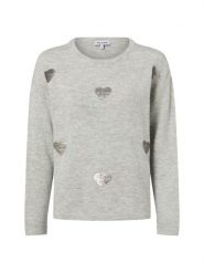 More & More Sweter damski z zawartością wełny Kobiety szary marmurkowy, 44. Szare swetry nierozpinane damskie More & More, bez wzorów, z wełny, eleganckie, bez kołnierzyka, bez ramiączek. Za 279.95 zł.