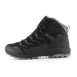 Buty wysokie trekkingowe unisex Alpine Pro Crede Vibram. Czarne obuwie trekkingowe damskie Alpine Pro, bez zapięcia. W wyprzedaży za 539.00 zł.