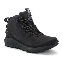 Buty trekkingowe damskie Haglöfs L.I.M FH GTX Mid. Czarne obuwie trekkingowe damskie Haglöfs, z gore-texu, bez zapięcia. Za 830.75 zł.