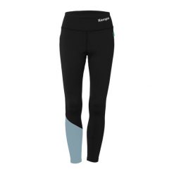 Legginsy Kempa. Czarne bielizna sportowa damska Kempa, bez wzorów, ze skóry. Za 191.50 zł.