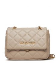 Valentino Torebka Ocarina VBS3KK05R Écru. Białe torebki do ręki damskie Valentino, bez wzorów, ze skóry, bez dodatków. Za 431.99 zł.