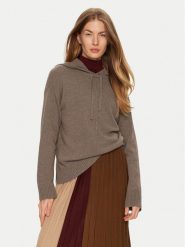 Weekend Max Mara Sweter Jerez 2425366142 Brązowy Relaxed Fit. Brązowe swetry nierozpinane damskie Weekend Max Mara, l, bez wzorów, z wełny, bez kołnierzyka, bez ramiączek. Za 1,119.00 zł.