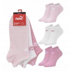 Puma Skarpety 3-PACK 94710901. Czerwone skarpetki damskie Puma, bez wzorów. Za 36.99 zł.