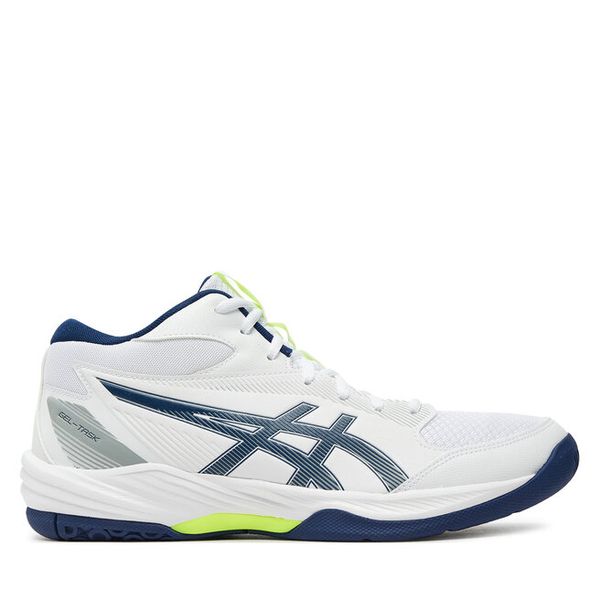 Buty halowe Asics. Białe buty sportowe męskie Asics, bez wzorów, bez zapięcia. Za 329.99 zł.
