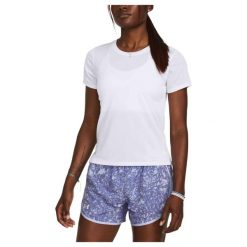 Koszulka do biegania damska Under Armour Launch. Białe bluzki damskie Under Armour, m, bez wzorów, sportowe, bez kołnierzyka, bez ramiączek. Za 109.99 zł.
