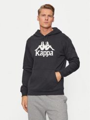Kappa Bluza Malmo 3 Auth Kontemporary 341M43W Czarny Regular Fit. Czarne bluzy męskie Kappa, l, bez wzorów, z bawełny, bez ramiączek, bez kaptura. Za 189.99 zł.
