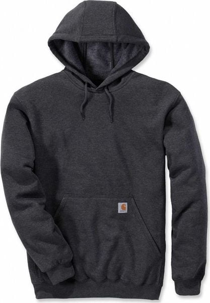 Carhartt Bluza Carhartt Midweight Hooded Sweatshirt Carbon. Bluzy męskie Carhartt, m, bez wzorów, bez kaptura. Za 241.31 zł.