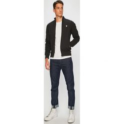 EA7 Emporio Armani - Bluza. Czarne bluzy męskie EA7 Emporio Armani, m, bez wzorów, z bawełny, bez ramiączek, bez kaptura. Za 499.90 zł.