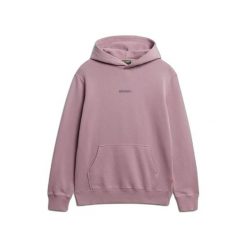 Bluza z kapturem i mikro logo Superdry. Fioletowe bluzy sportowe męskie Superdry, m, bez wzorów, z kapturem. Za 342.35 zł.