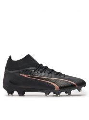 Puma Buty do piłki nożnej Ultra Pro Fg/Ag 10775002 02 Czarny. Czarne buty sportowe męskie Puma, bez wzorów, z materiału, bez zapięcia. Za 399.99 zł.