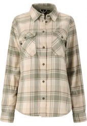 Koszula damska Whistler Bargo. Brązowe koszule damskie Whistler, l, bez wzorów, z bawełny, eleganckie, bez kołnierzyka, bez ramiączek. Za 213.00 zł.