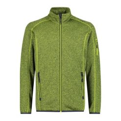 Bluza męska turystyczna CMP 30H5887. Zielone bluzy męskie CMP, m, bez wzorów, sportowe, bez ramiączek, bez kaptura. W wyprzedaży za 188.99 zł.