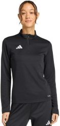 Adidas Bluza damska Entrada 26 Training Top czarna JZ6646 M (156251 M). Czarne bluzy damskie Adidas, m, bez wzorów, bez ramiączek, bez kaptura. Za 131.75 zł.